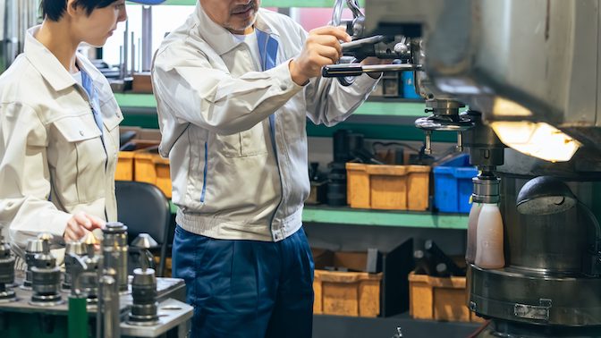 工作機械の操作